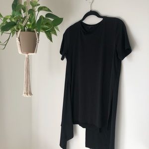 Black Asymetric Tunic